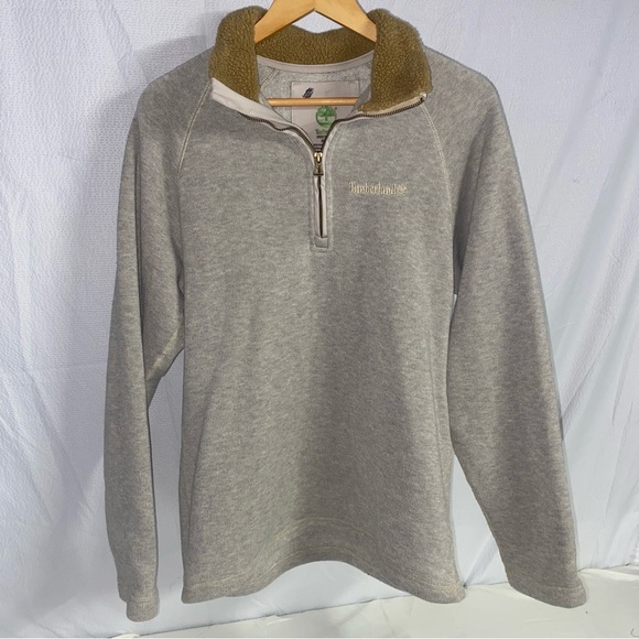 Timberland Other - Timberland 1/4 Zip Fleece Lined Pullover Sweater, Fleece Collar, Size Medium